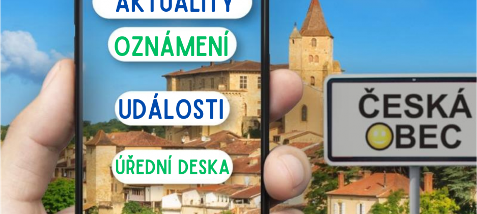 Aplikace Česká obec do vašich telefonů